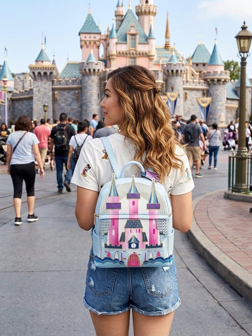 Disney Sleeping Beauty Castle Mini Backpack by Danielle Nicole - NWT